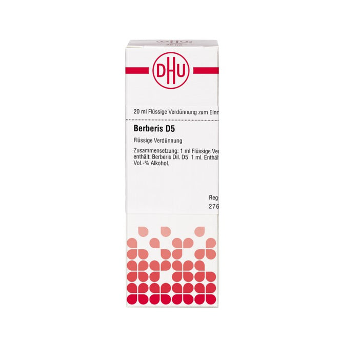 Berberis D5 DHU Dilution, 20 ml Lösung