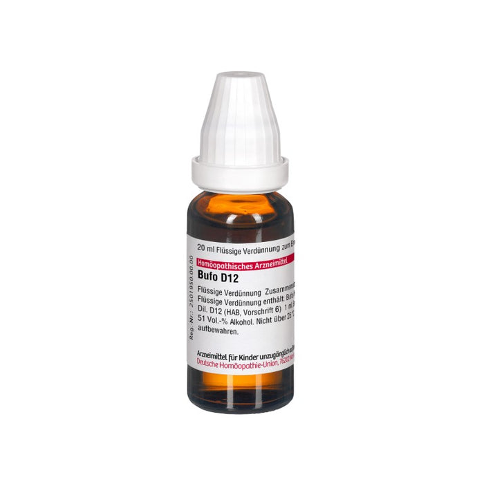 Bufo D12 DHU Dilution, 20 ml Lösung