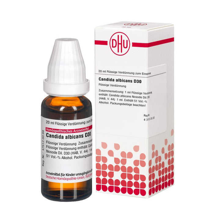 DHU Candida albicans D30 Dilution, 20 ml Lösung