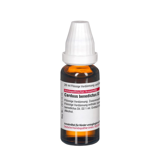 DHU Carduus benedictus D2 Dilution, 20 ml Lösung