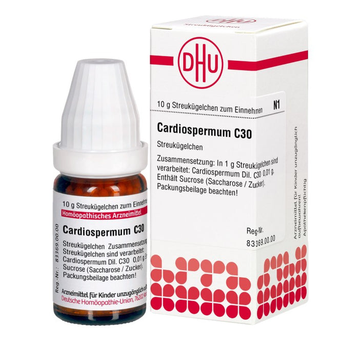 DHU Cardiospermum C30 Streukügelchen, 10 g Globuli