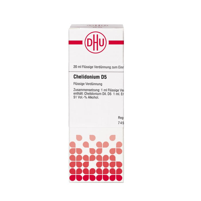 DHU Chelidonium D5 Dilution, 20 ml Lösung