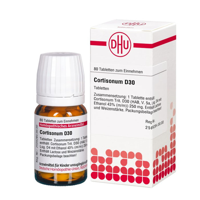 Cortisonum D30 DHU Tabletten, 80 St. Tabletten