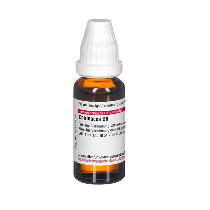 Echinacea HAB D8 DHU Dilution, 20 ml Lösung