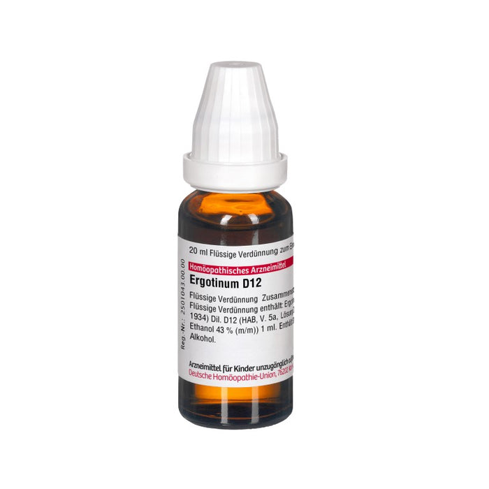 Ergotinum D12 DHU Dilution, 20 ml Lösung