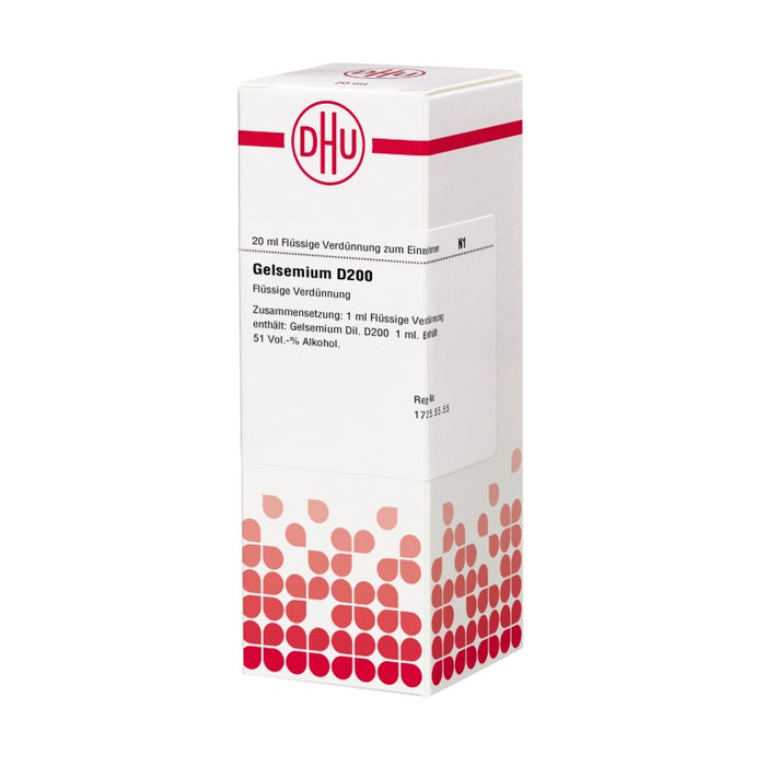 Gelsemium D200 DHU Dilution, 20 ml Lösung