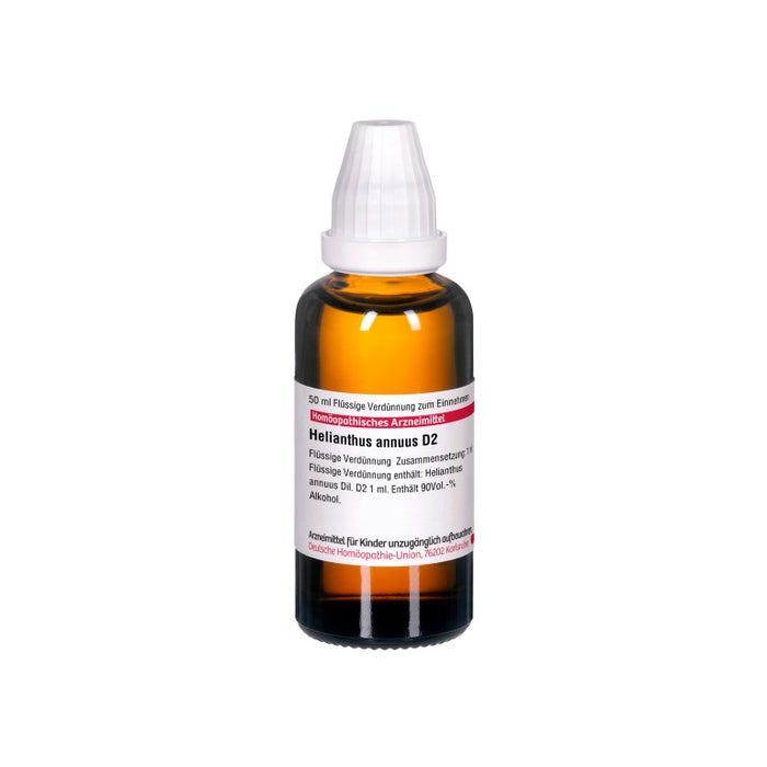 Helianthus annuus D2 DHU Dilution, 50 ml Lösung