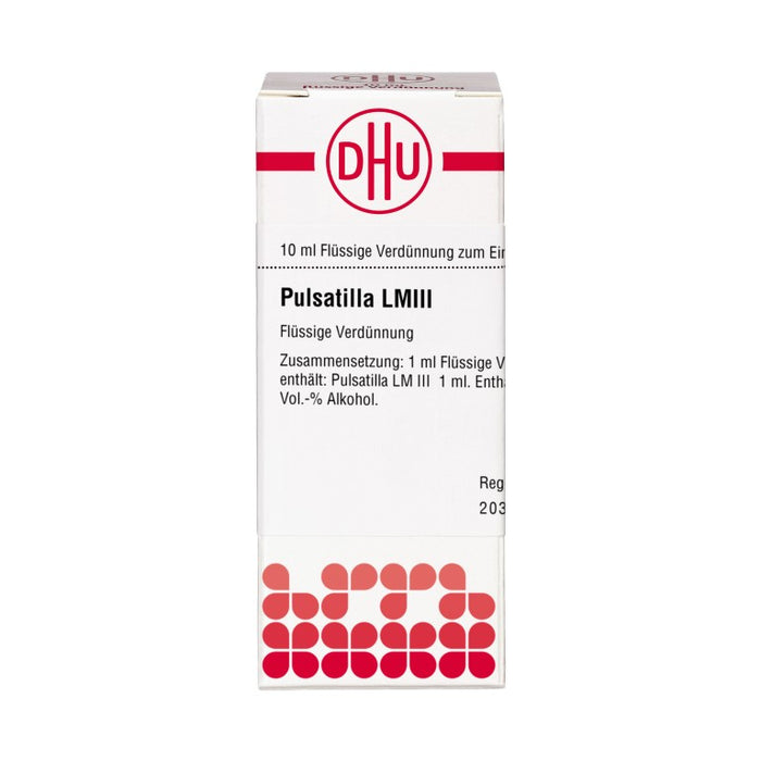 DHU Pulsatilla LM III Dilution, 10 ml Lösung