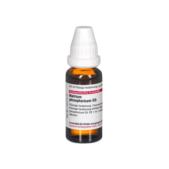 DHU Natrium phosphoricum D3 Dilution, 20 ml Lösung