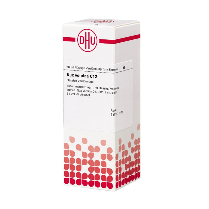 Nux vomica C12 DHU Dilution, 20 ml Lösung