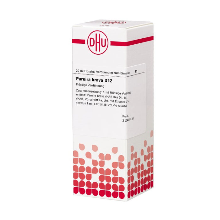 Pareira brava D12 DHU Dilution, 20 ml Lösung