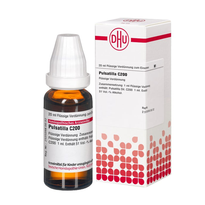 DHU Pulsatilla C200 Dilution, 20 ml Lösung