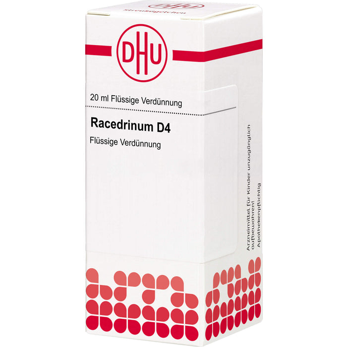 Racedrinum D4 DHU Dilution, 20 ml Lösung