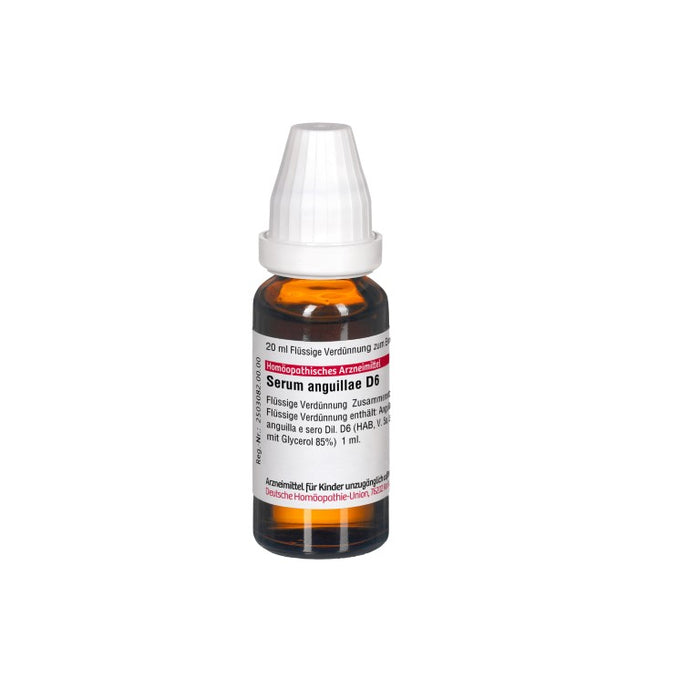 Serum anguillae D6 DHU Dilution, 20 ml Lösung