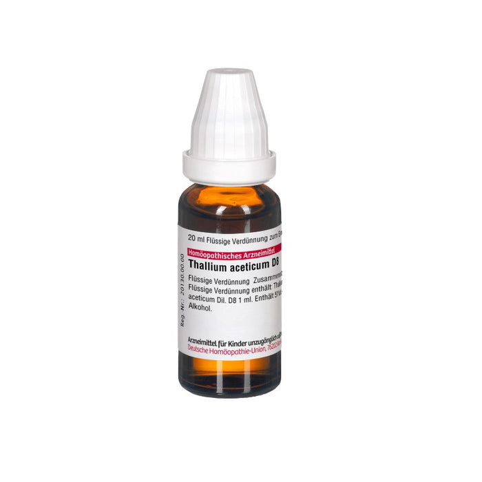 Thallium aceticum D8 DHU Dilution, 20 ml Lösung