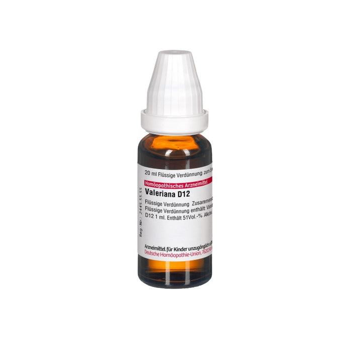 Valeriana D12 DHU Dilution, 20 ml Lösung