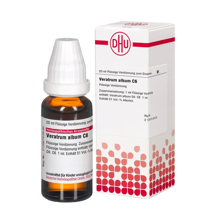 Veratrum album C6 DHU Dilution, 20 ml Lösung