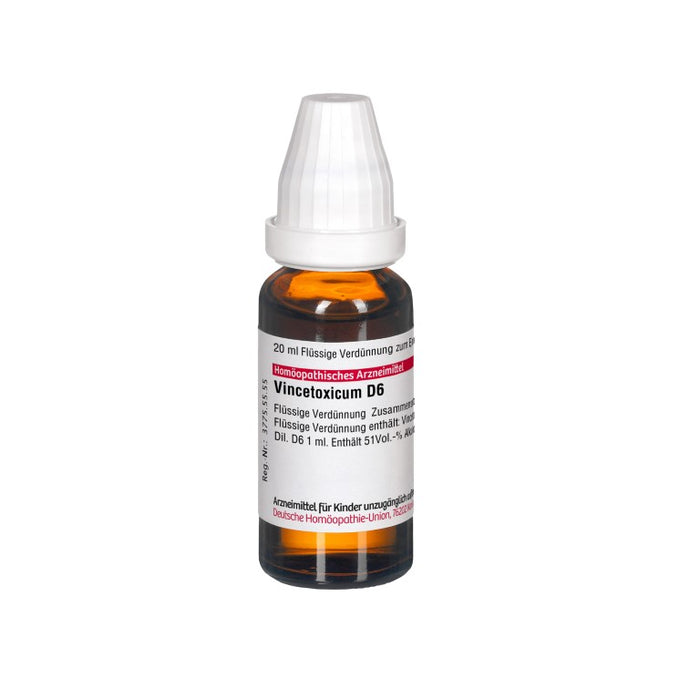 Vincetoxicum D6 DHU Dilution, 20 ml Lösung