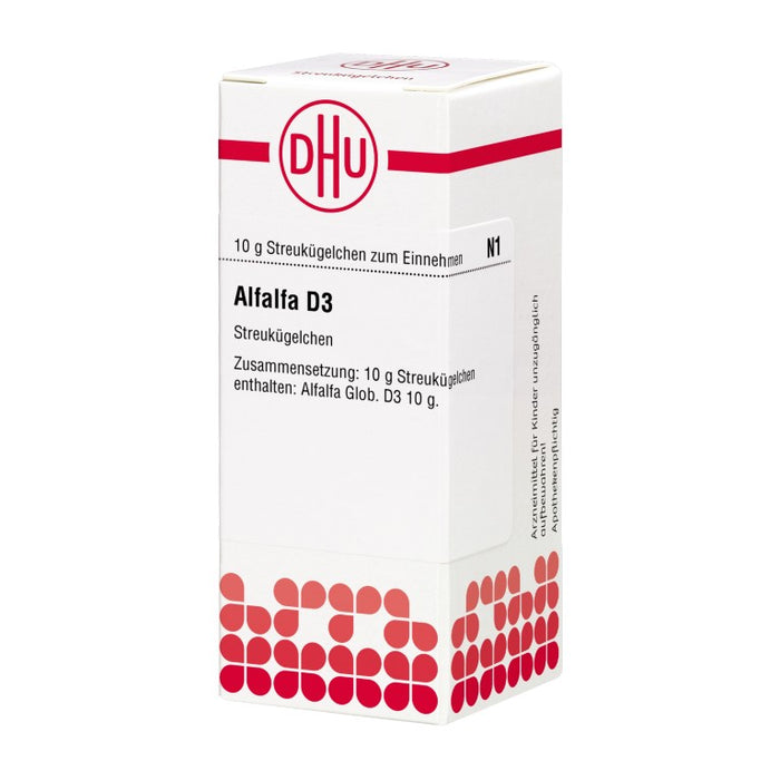 DHU Alfalfa D 3 Streukügelchen, 10 g Globuli