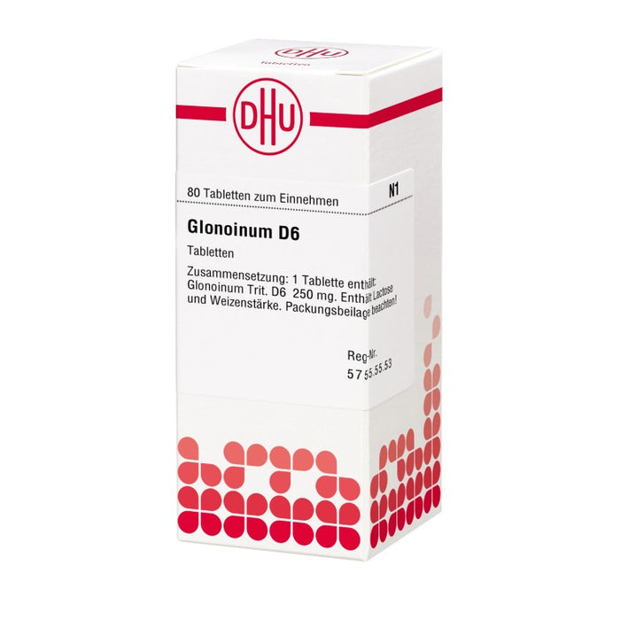 Glonoinum D6 DHU Tabletten, 80 St. Tabletten