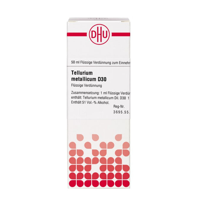 Tellurium metallicum D30 DHU Dilution, 50 ml Lösung