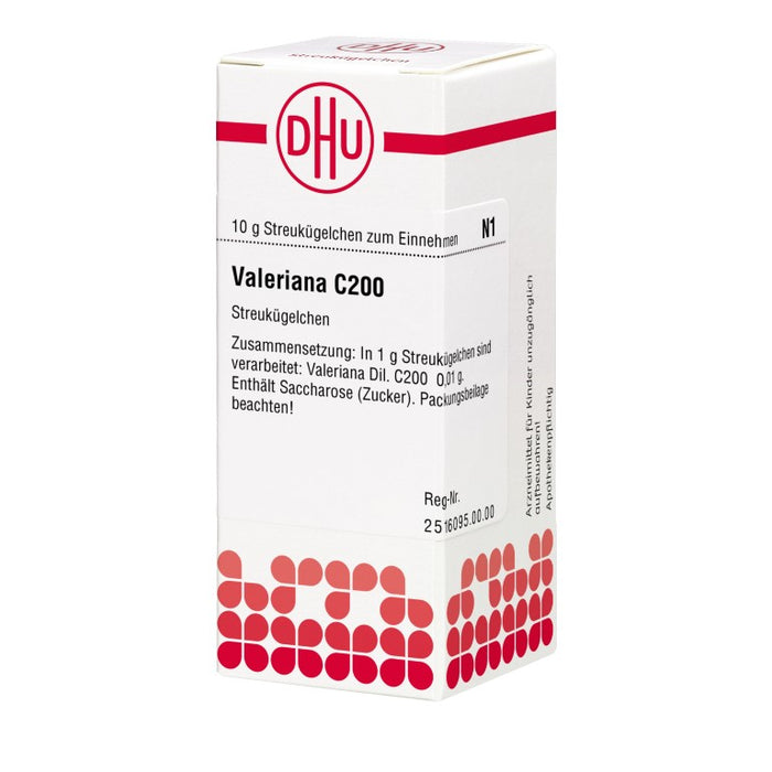 Valeriana C200 DHU Globuli, 10 g Globuli