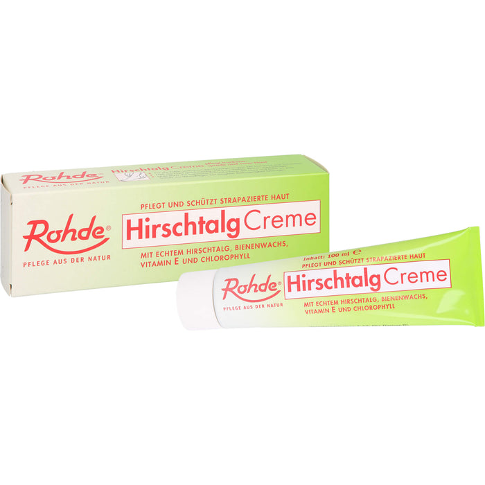 Rohde Hirschtalg Creme, 100 ml Creme