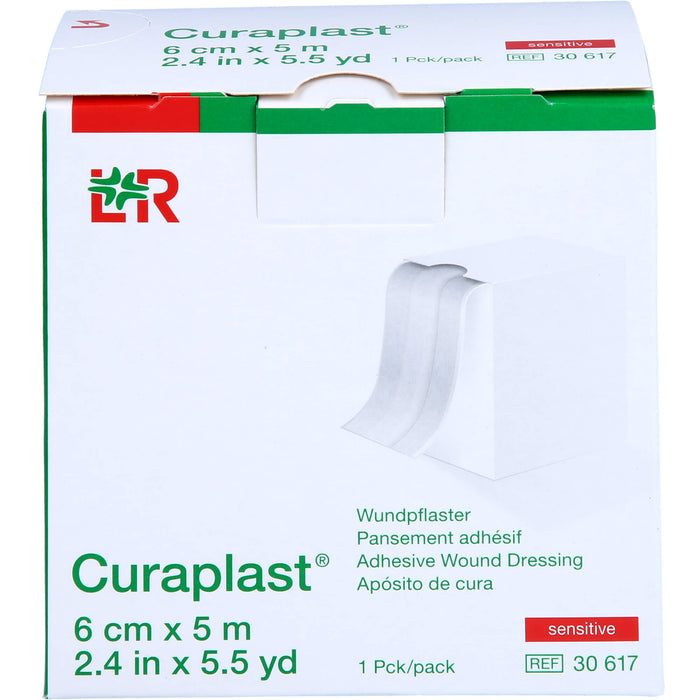 Curaplast Sensitiv Wundschnellverband 6 cm x 5 m, 1 St. Pflaster