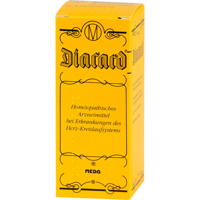 Diacard Mischung bei Erkrankungen des Herz-Kreislaufsystems, 25 ml Lösung