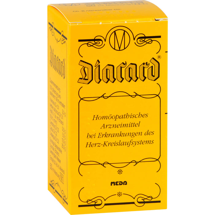 Diacard bei Erkrankungen des Herz-Kreislaufsystems Mischung, 50 ml Lösung