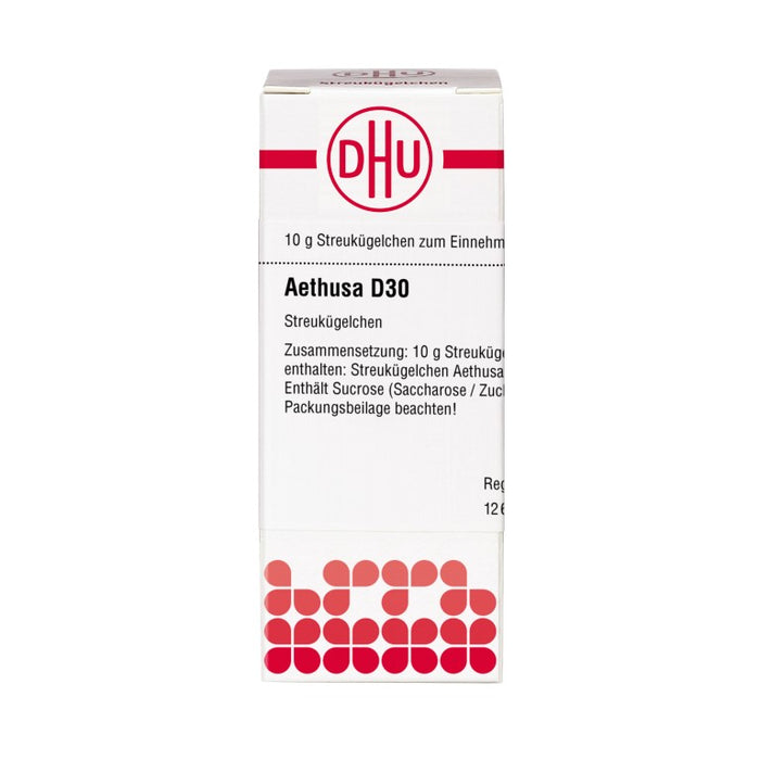 DHU Aethusa D30 Streukügelchen, 10 g Globuli