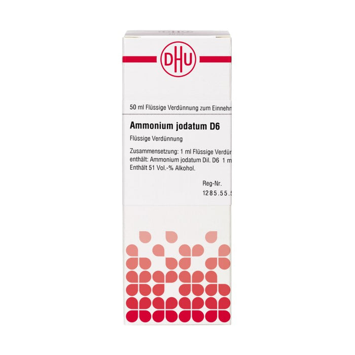 Ammonium jodatum D6 DHU Dilution, 50 ml Lösung