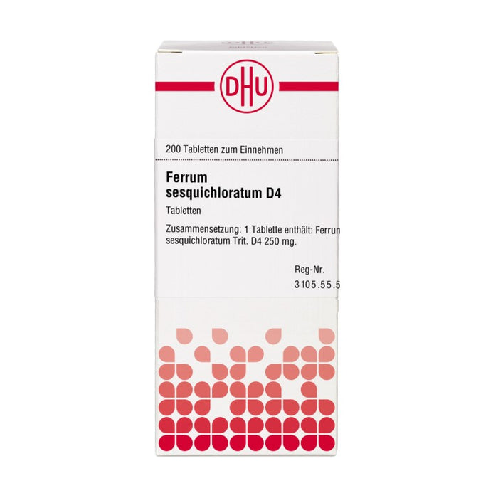Ferrum sesquichloratum D4 DHU Tabletten, 200 St. Tabletten