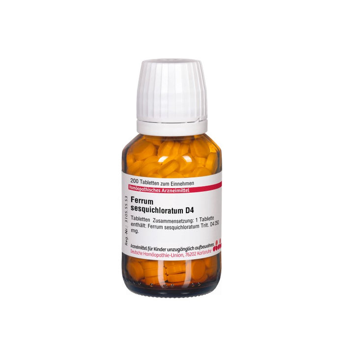 Ferrum sesquichloratum D4 DHU Tabletten, 200 St. Tabletten