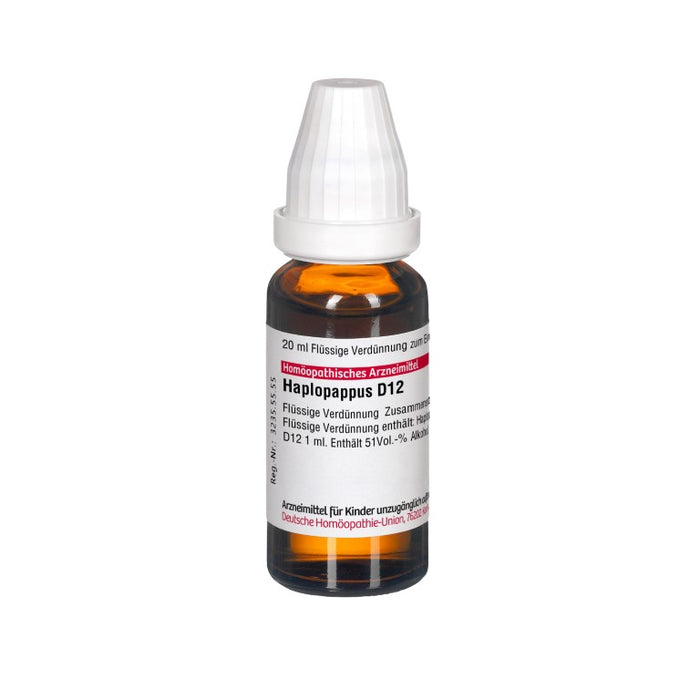 Haplopappus D12 DHU Dilution, 20 ml Lösung