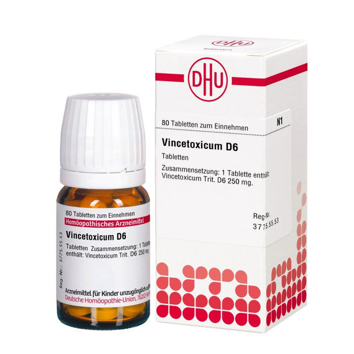 Vincetoxicum D6 DHU Tabletten, 80 St. Tabletten