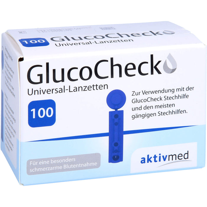 Gluco Check Lanzetten Universal, 100 St LAN