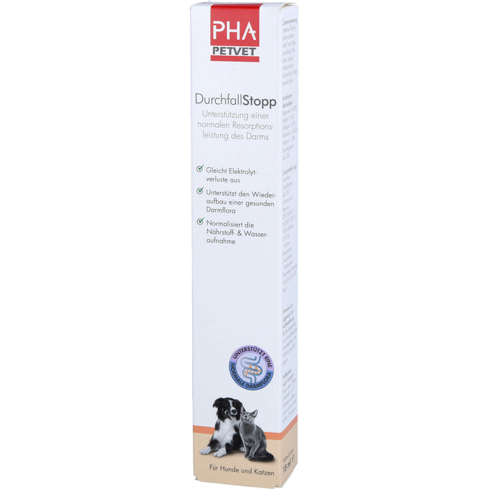 PHA Durchfallstopp für Hunde, 15 ml Paste