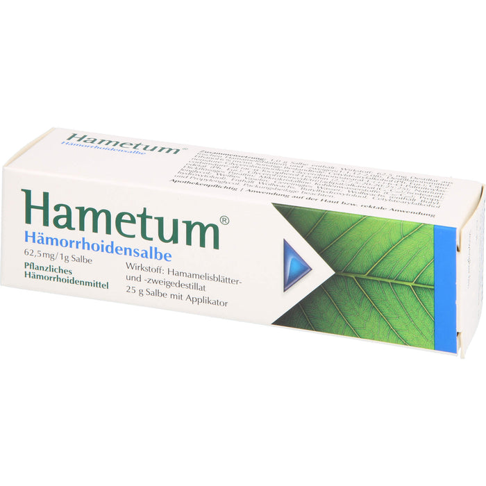 Hametum Hämorrhoidensalbe, 25 g Salbe