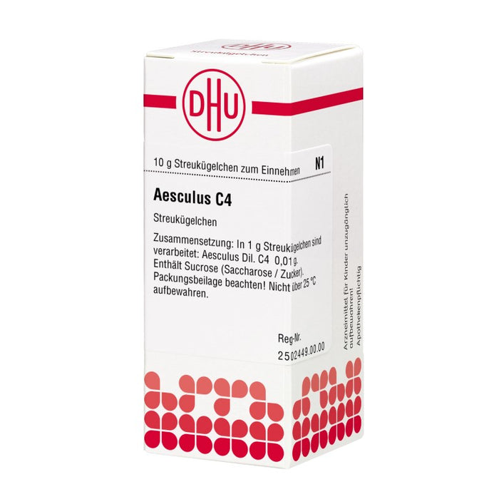 DHU Aesculus C4 Streukügelchen, 10 g Globuli