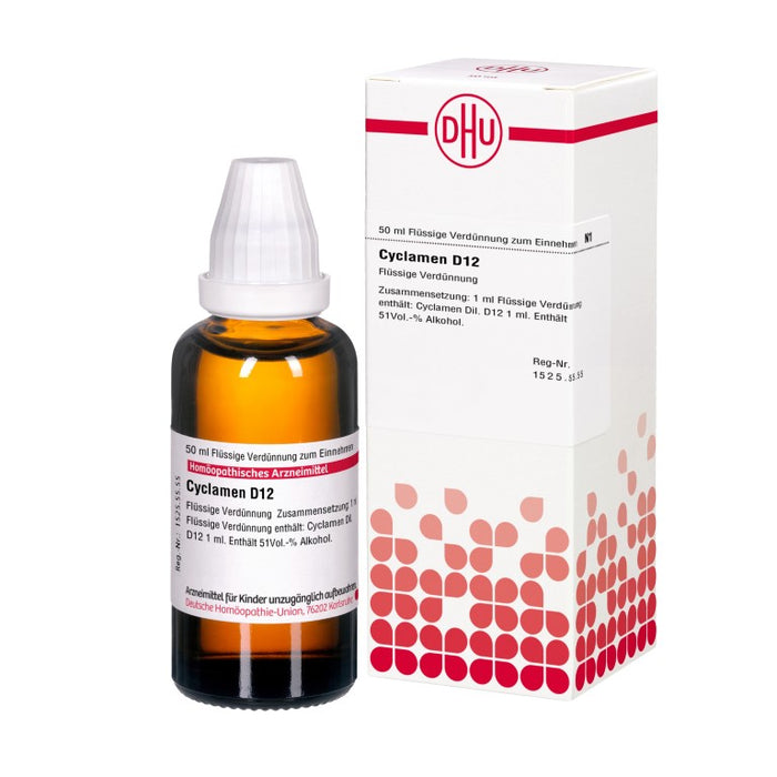 Cyclamen D12 DHU Dilution, 50 ml Lösung