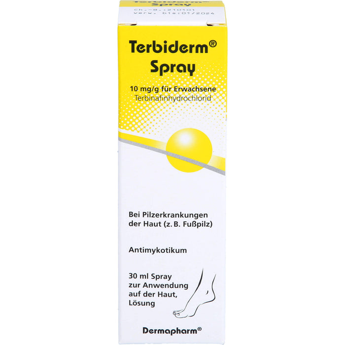 Terbiderm Spray, 10 mg/g für Erwachsene, 30 ml Lösung