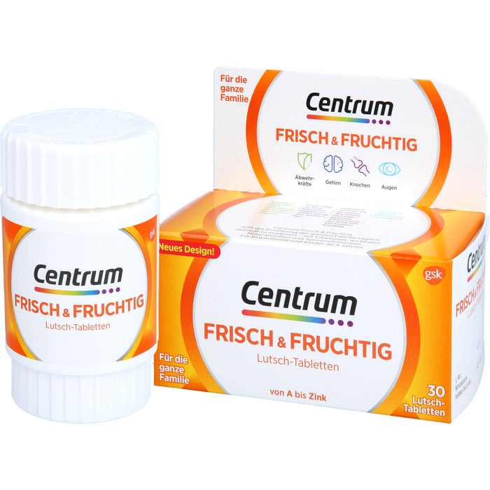 Centrum frisch & fruchtig Tabletten, 30 pcs. Tablets