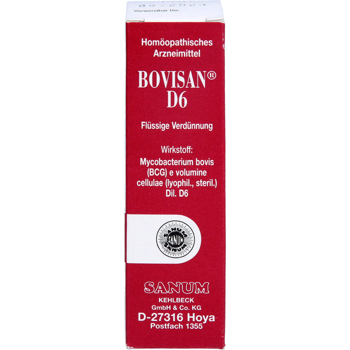 SANUM-KEHLBECK Bovisan D6 Tropfen, 5 ml Lösung