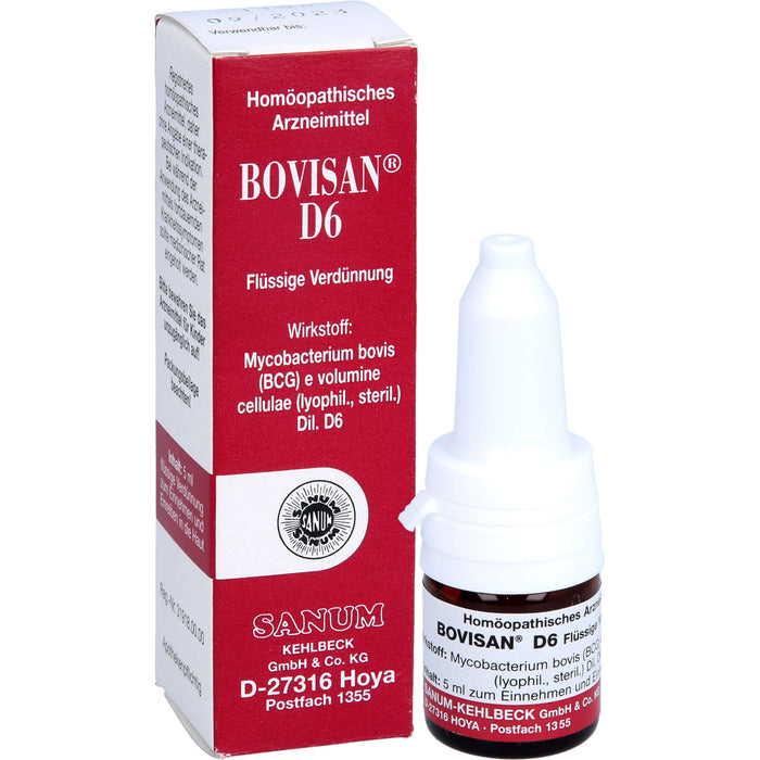 SANUM-KEHLBECK Bovisan D6 Tropfen, 5 ml Lösung