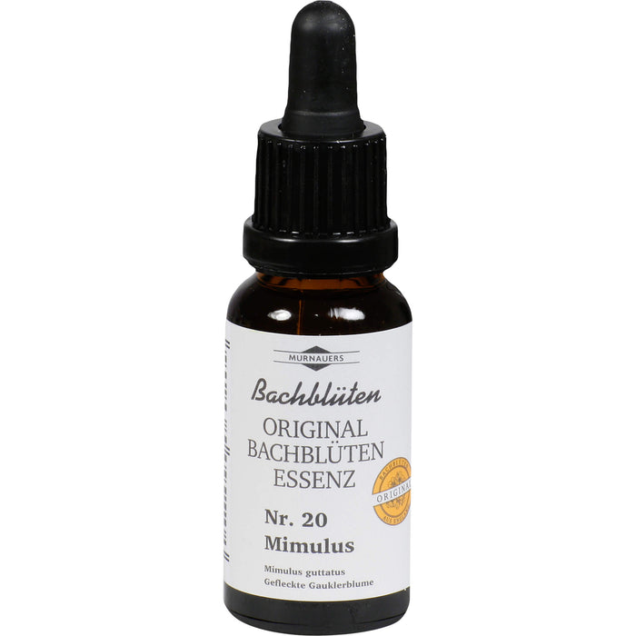 MURNAUERS Bachblüten Original Bachblüten Essenz Nr. 20 Mimulus Tropfen, 20 ml Lösung