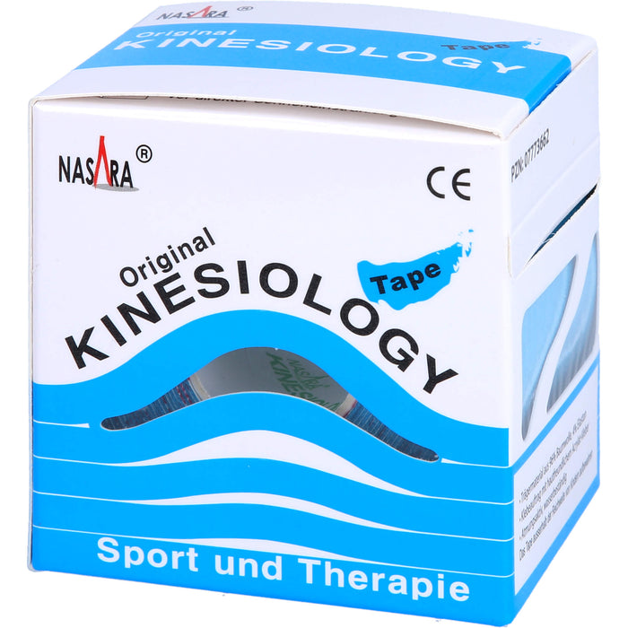 Kinesiologie Tape 5cmx5m blau, 1 St. Pflaster