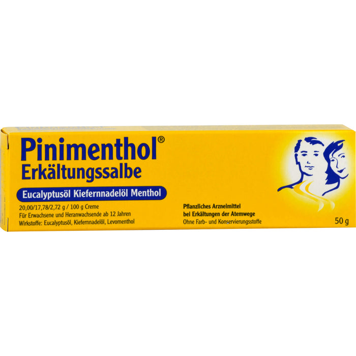 Pinimenthol Erkältungssalbe, 50 g Creme