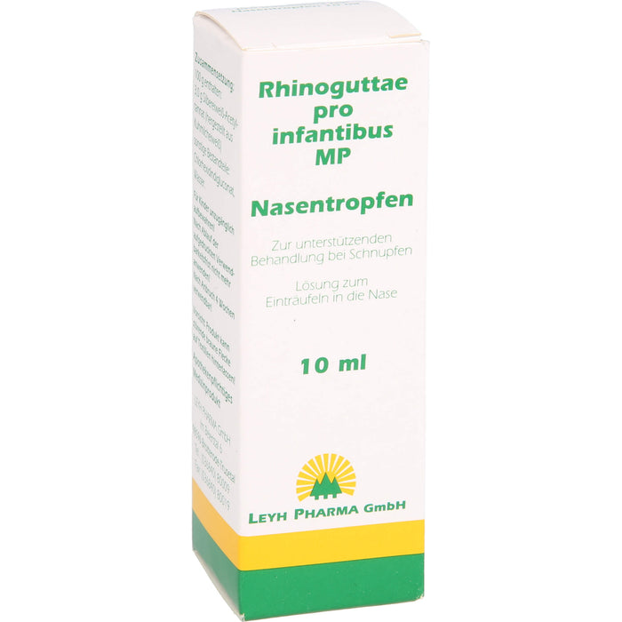 Rhinoguttae pro infantibus MP Nasentropfen bei Schnupfen, 10 ml Lösung