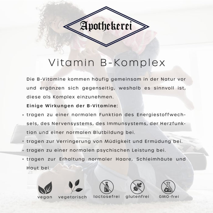 Apothekerei Vitamin B Komplex, 90 St. Kapseln